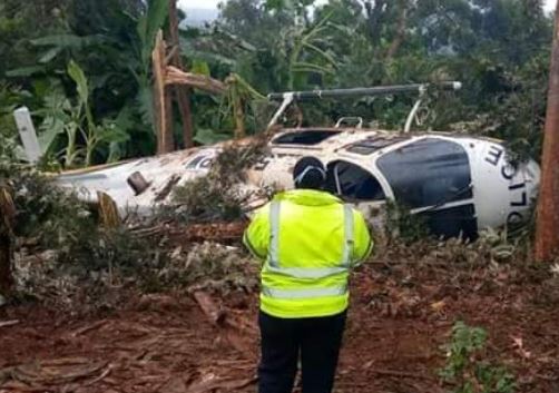 Six-year-old boy disappears as a police chopper crash-lands at their farm in Meru