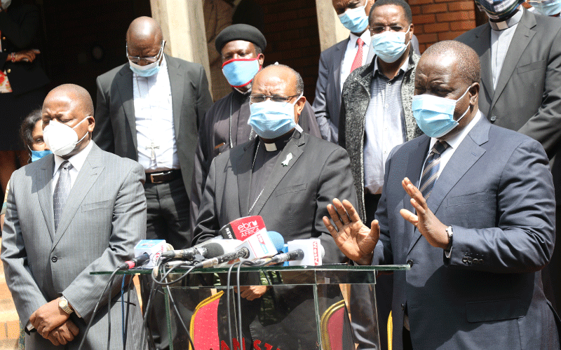Uhuru to receive re-opening of churches report on July 6