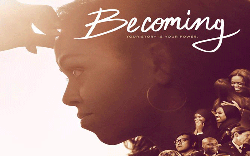 Becoming, a snippet of Michelle Obama