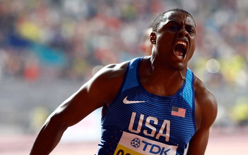 World 100 metres champion is suspended for new missed test