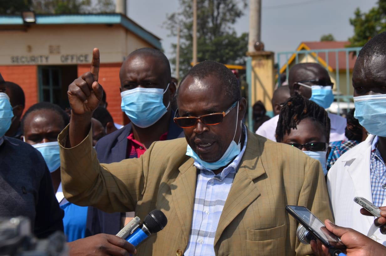 Trans Nzoia: Medics issue strike notice