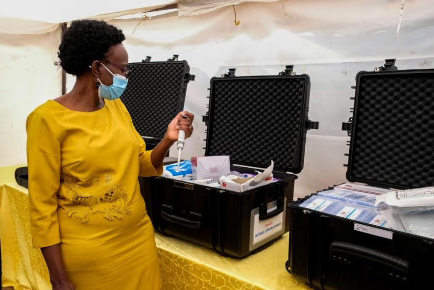 Uganda commissions mobile laboratories to accelerate COVID-19 testing