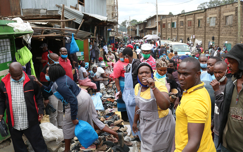 Traders protest new Covid-19 guidelines