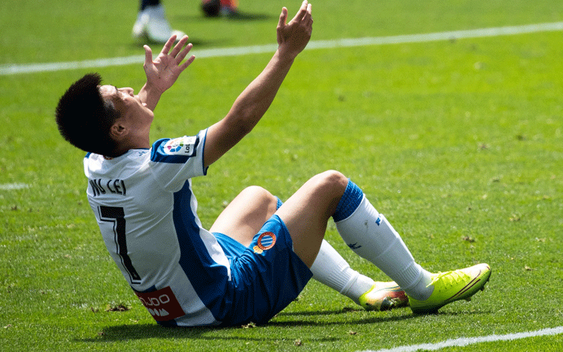 Rock bottom Espanyol teeters on edge of La Liga relegation