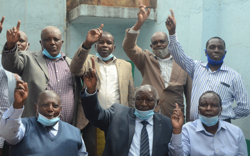 Kiambu Kanu leaders endorse Gideon for 2022