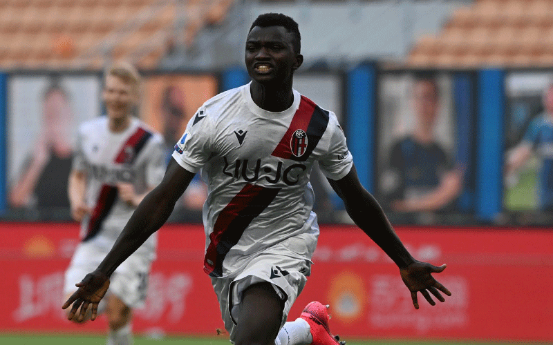 Fleeing Gambia by boat aged 14, to Italy, the incredible story of Bologna star Juwara