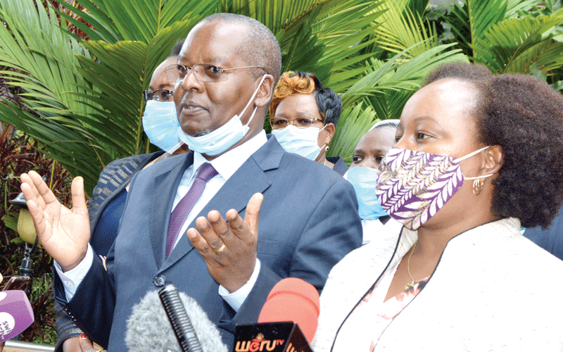 Kimunya in Building Bridges Initiative deal with women leaders