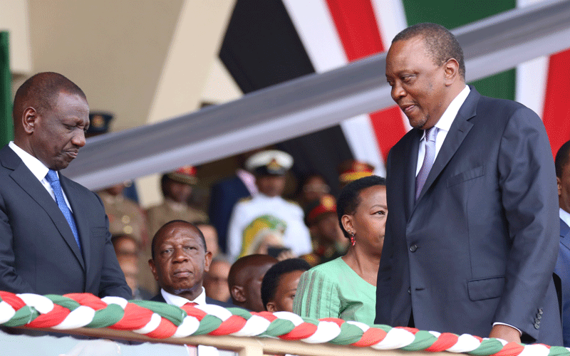 Ruto takes jab at Uhuru over House changes