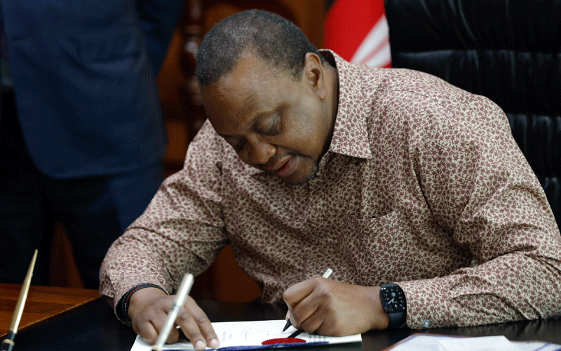 Uhuru signs Military Veterans Bill 2022 into law