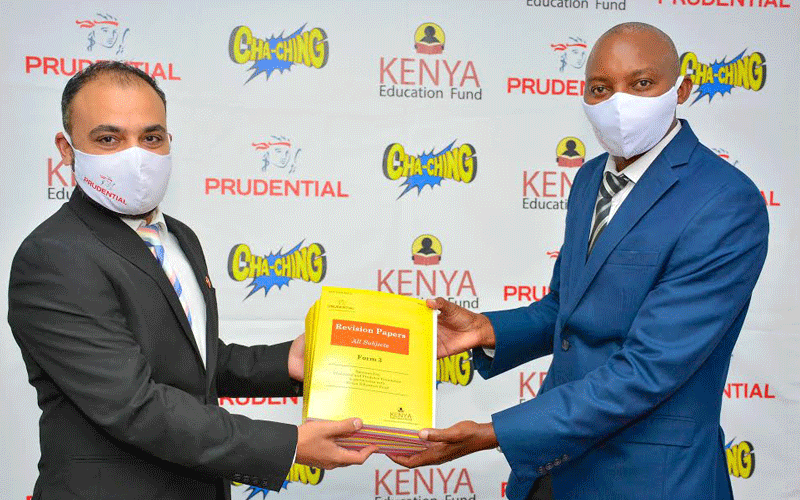 Prudential Life donates learning kits worth Sh9.3 million