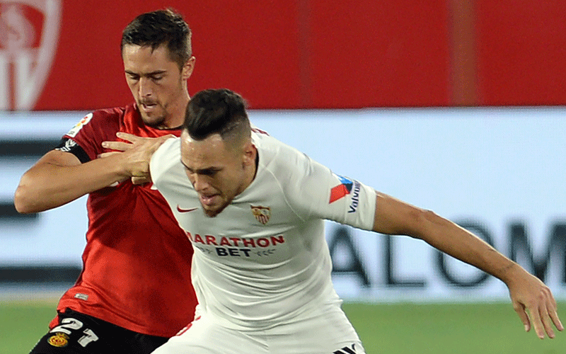 Sevilla on the edge of Champions League qualification after win at lowly Real Mallorca