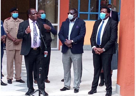 Oparanya asks governors to benchmark for Covid-19 preparedness in Kiambu