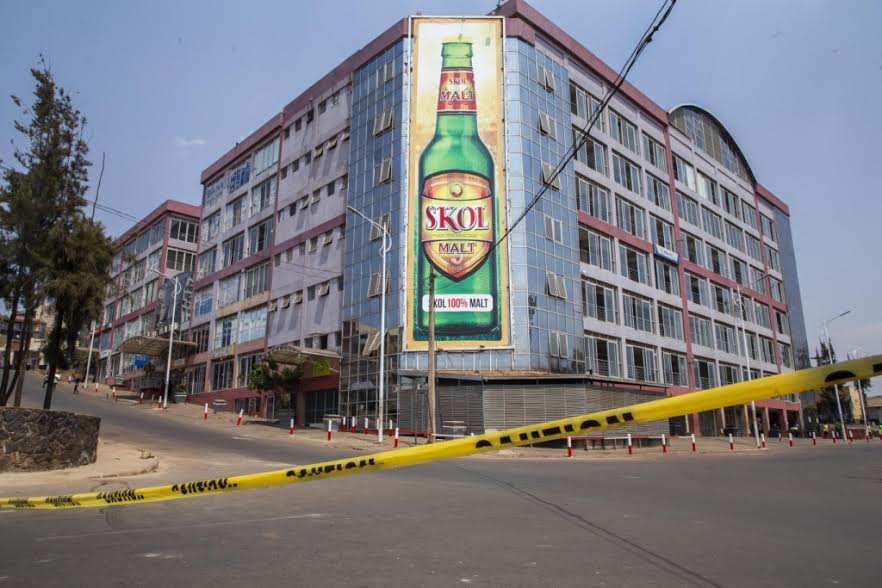 Rwanda to install automatic disinfection gates at all public facilities to curb COVID-19 spread