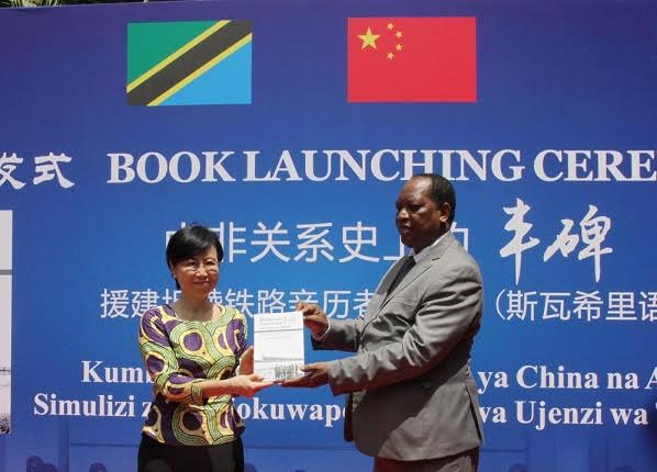 Swahili version book on history of Tanzania-Zambia Railway launched in Tanzania