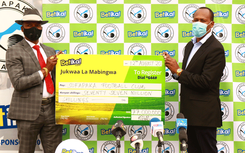 KPL side Sofapaka lands two year contract extension from jersey sponsors