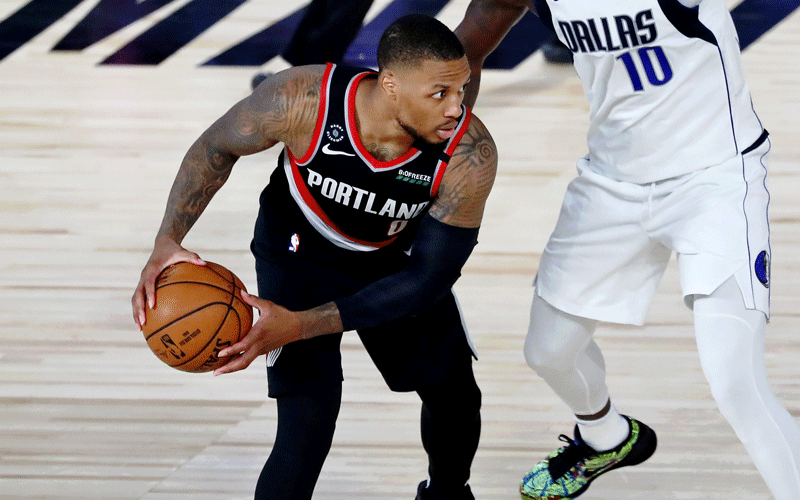 Lillard scores 61 as Trail Blazers blitz into NBA playoffs