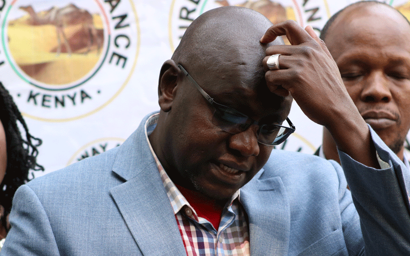 Ekuru Aukot suspended over assault claims on his deputy