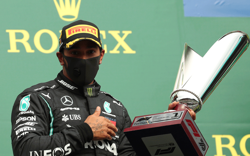 Hamilton closes in on Schumacher record wins