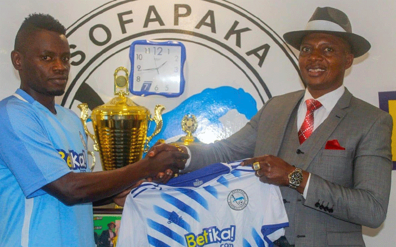 Sofapaka sign Michael Bodo from rivals Kariobangi Sharks