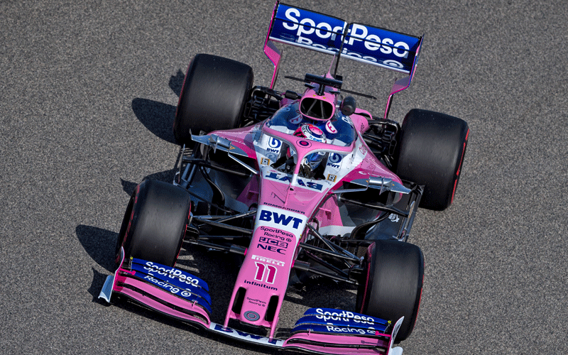 Perez first F1 driver to test positive, out of British race