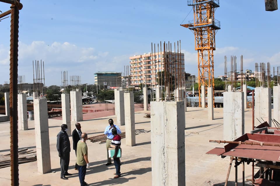 Isiolo traders express hope in a new Sh 0.5billion market under construction