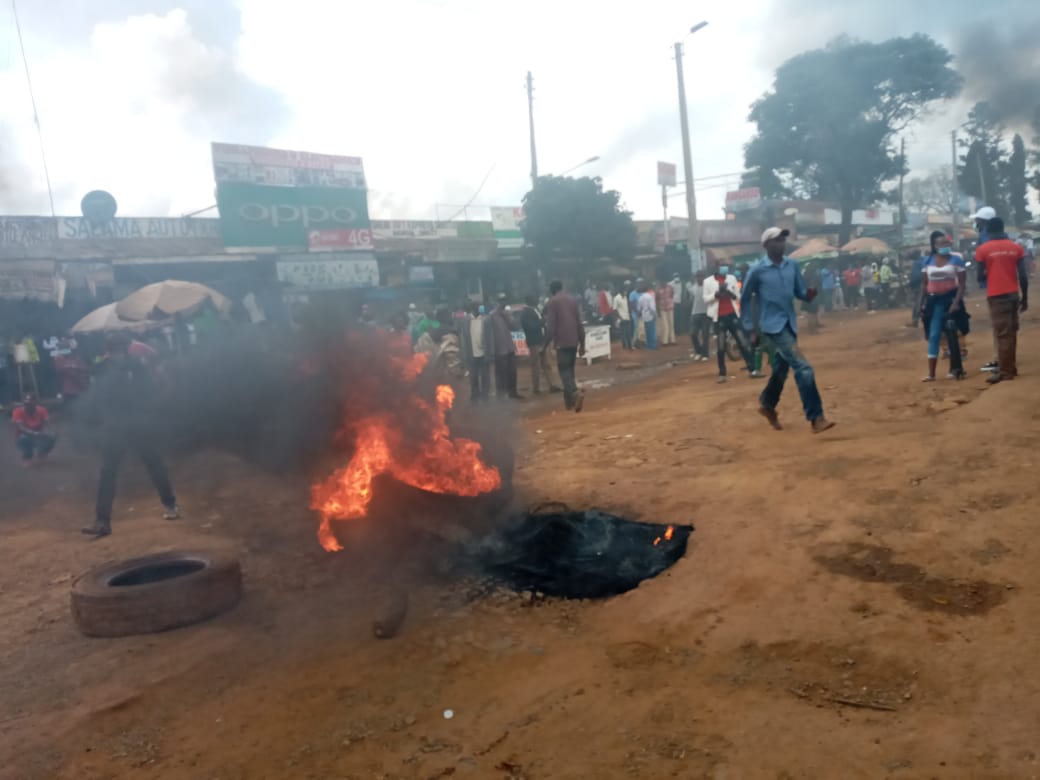 Kitale matatu operators paralyse business with protests