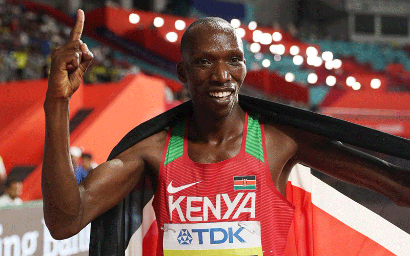 World champion Cheruiyot happy with return of action