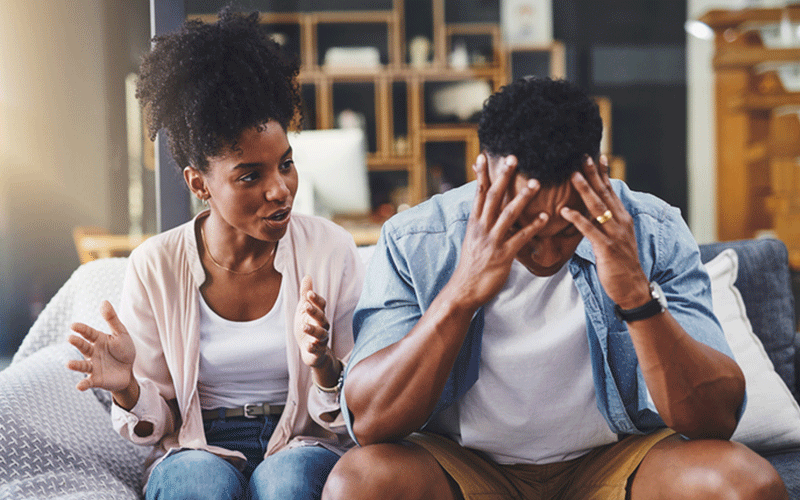 Of partners picking one’s insecurities during tough times