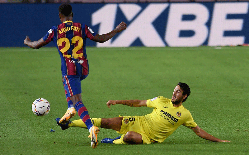 Ansu Fati marks Barcelona return with goal in Levante win