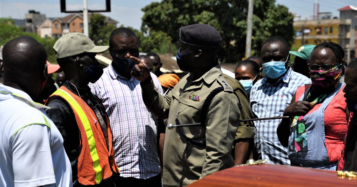 Shock as a body in a coffin is dumped outside a hospital