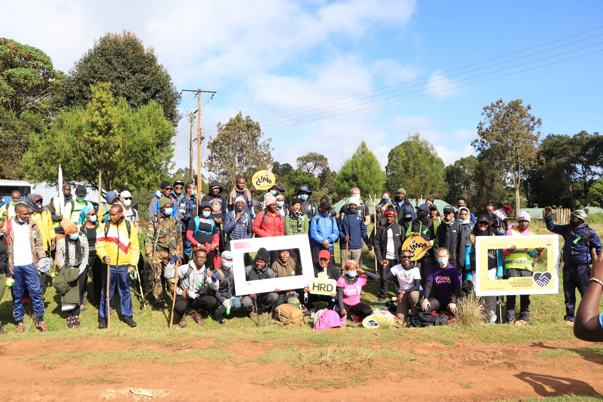 Going to great heights: From Mt. Longonot to Kilimanjaro to call for justice