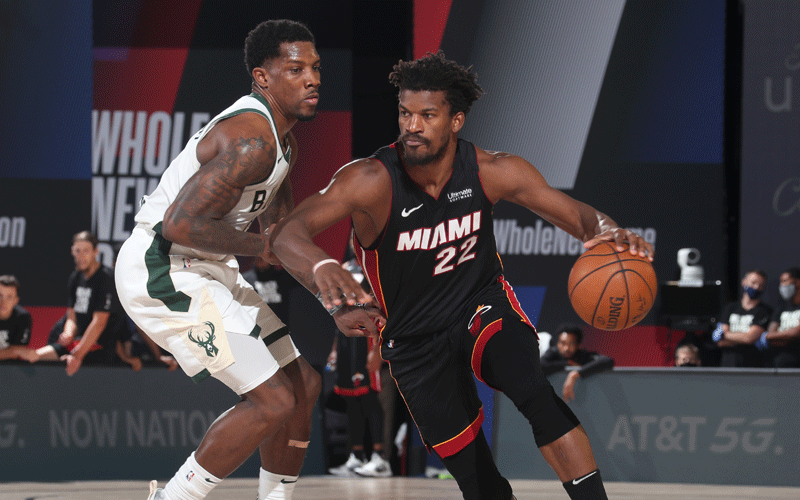 Miami side overcome depleted Milwaukee to reach NBA East finals, Lakers down Rockets