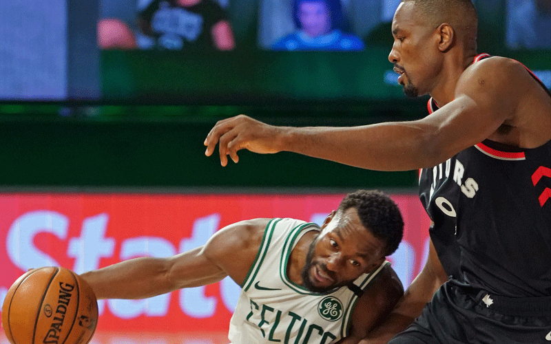 Raptors outclass Celtics to stay alive in NBA playoffs