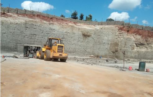 Murang’a miners protest the closure of a quarry