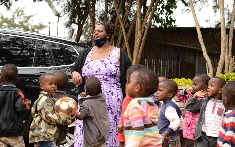 Orphans at Kiambu home continue learning despite pandemic