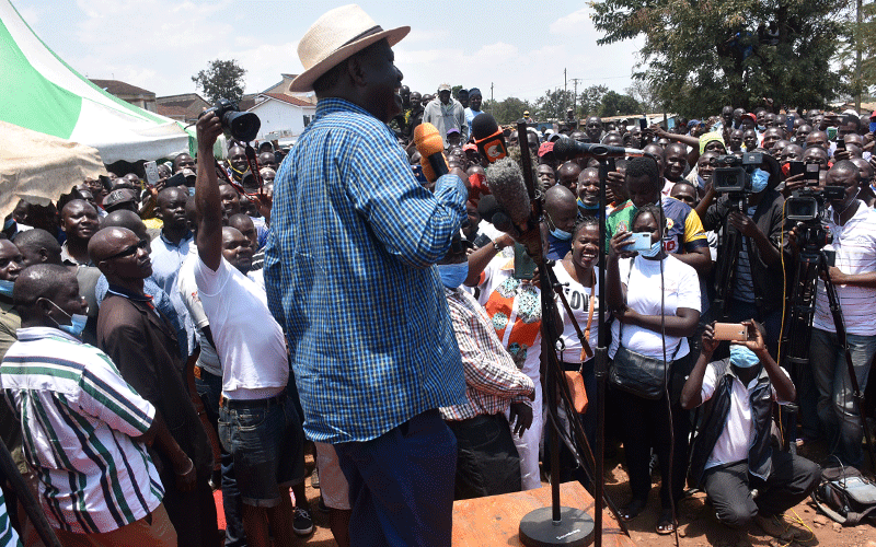 Prime minister’s position will be back, says Raila