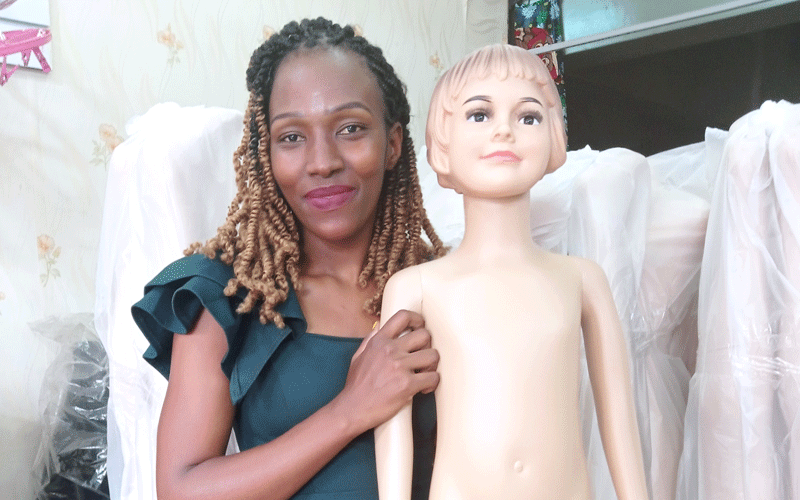 Meet Rosemary Kathambi’s of clothing business famous of plastic dummies