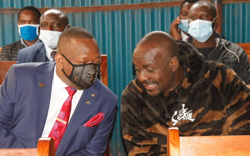 Sonko, co-accused to face substituted graft charges