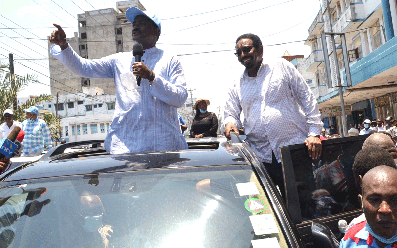 Return the favour, Kalonzo tells Raila on 2022 polls