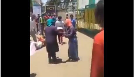 NMS reacts after a mother delivers outside Pumwani Hospital