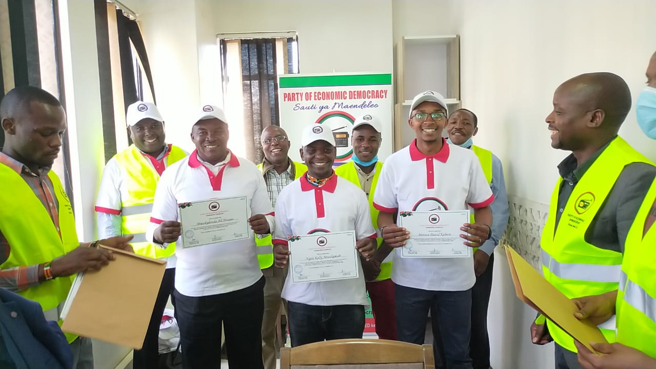 Ali Mwakulonda joins race for Msambweni MP seat