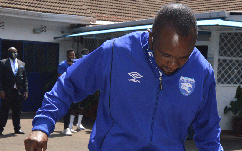 Shikanda denies claims AFC Leopards are in the market for a new coach