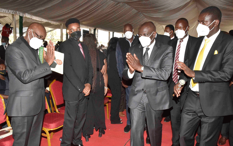 Ruto conspicuously missing at the launch as Raila digs in