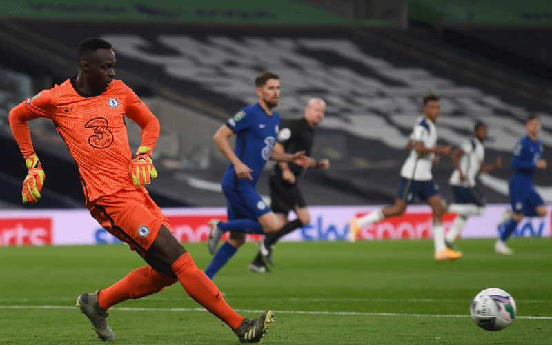 Lampard hails Mendy after Chelsea debut with goalie