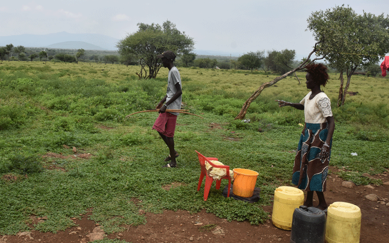 Where residents consider hand washing a luxury