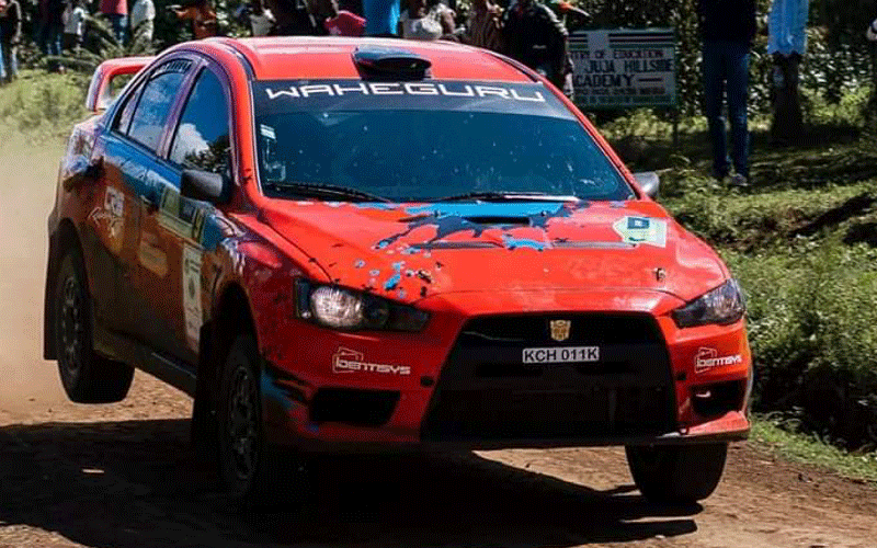 The Iceman revs up for Safari Rally