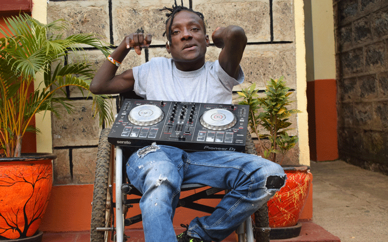 Deejay whose feet work wonders on the decks