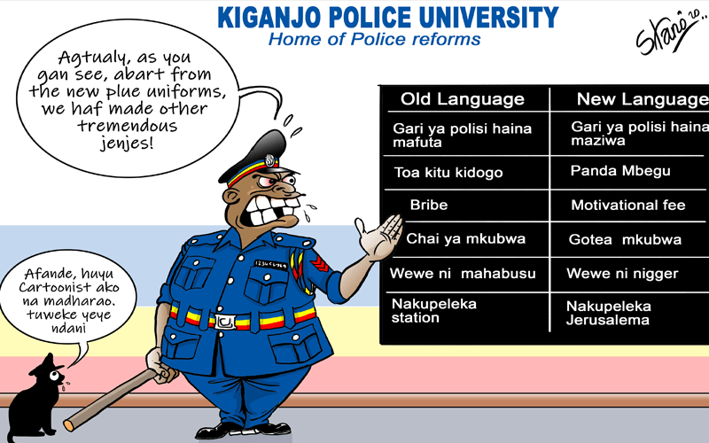 Persian blue uniform will cure ills ailing police service