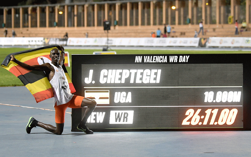 Cheptegei, Gidey star in Valencia’s night of broken records