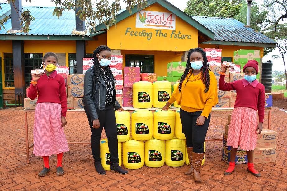 Pwani Oil supports the Food4Education meals initiative